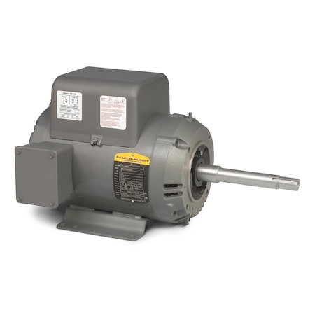 Baldor-Reliance 7.5Hp, 1725Rpm, 1Ph, 60Hz, 215Jp, 3744Lc, Open JPL1510T